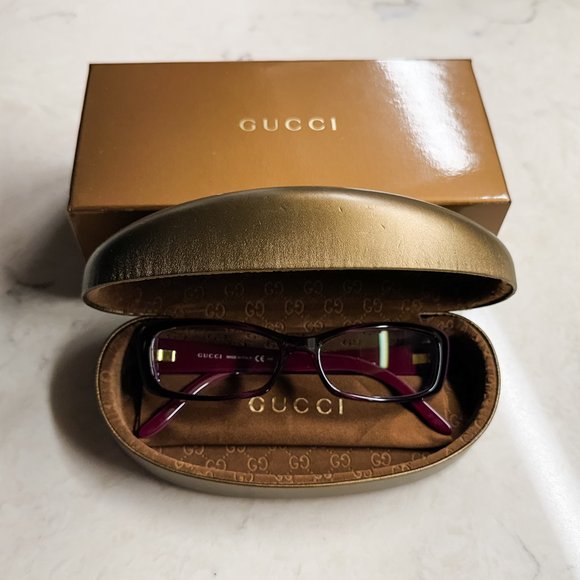 Gucci GG 3516 Women's Purple Gradient/Black Eyeglasses - Picture 1 of 9